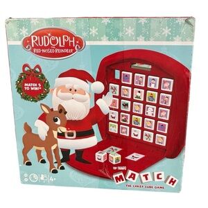 Rudolph The Red Nosed Reindeer Top Trumps Match - The Crazy Cube Game